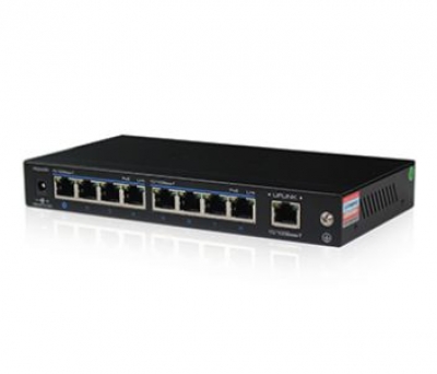 UTP1-SW0801-TP120. 8-ми портовый неуправляемый PoE коммутатор
