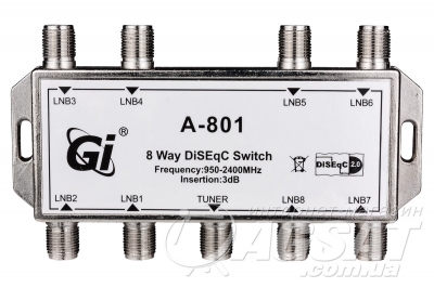 Дайсик-переключатель GI A-801.